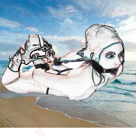 Wrist Cuffs With Mouth Ball Gags