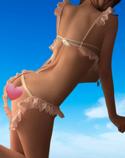 Pink Cute Lolita Lingerie Set