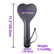 Heart Leather Paddle