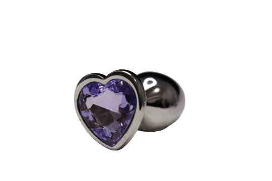 Diamond Jewel Heart Shape Anal Plug