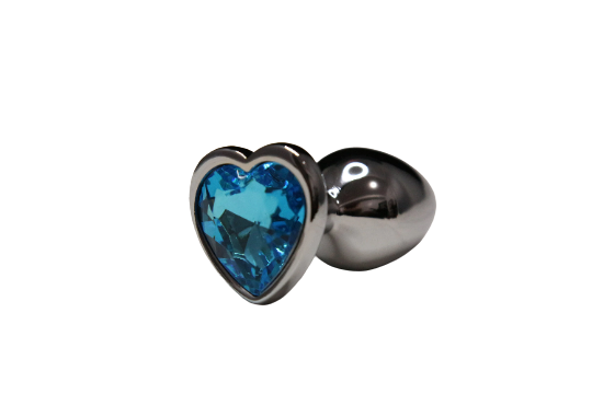 Diamond Jewel Heart Shape Anal Plug