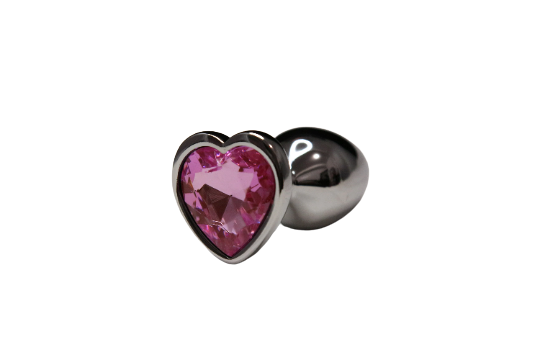 Diamond Jewel Heart Shape Anal Plug