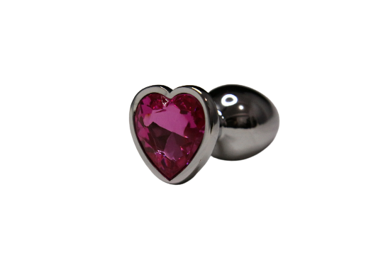 Diamond Jewel Heart Shape Anal Plug